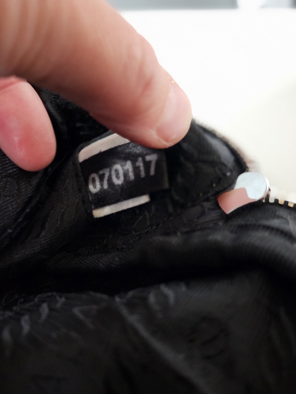 Prada Black Nylon Backpack Triangle Logo Zip Backpack Made in Italy - Picture 11 of 12